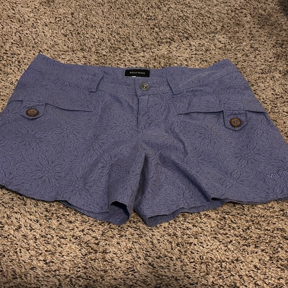 Marmot women’s Ginny size 8 Dusty Denim Barcelona shorts - Picture 1 of 4